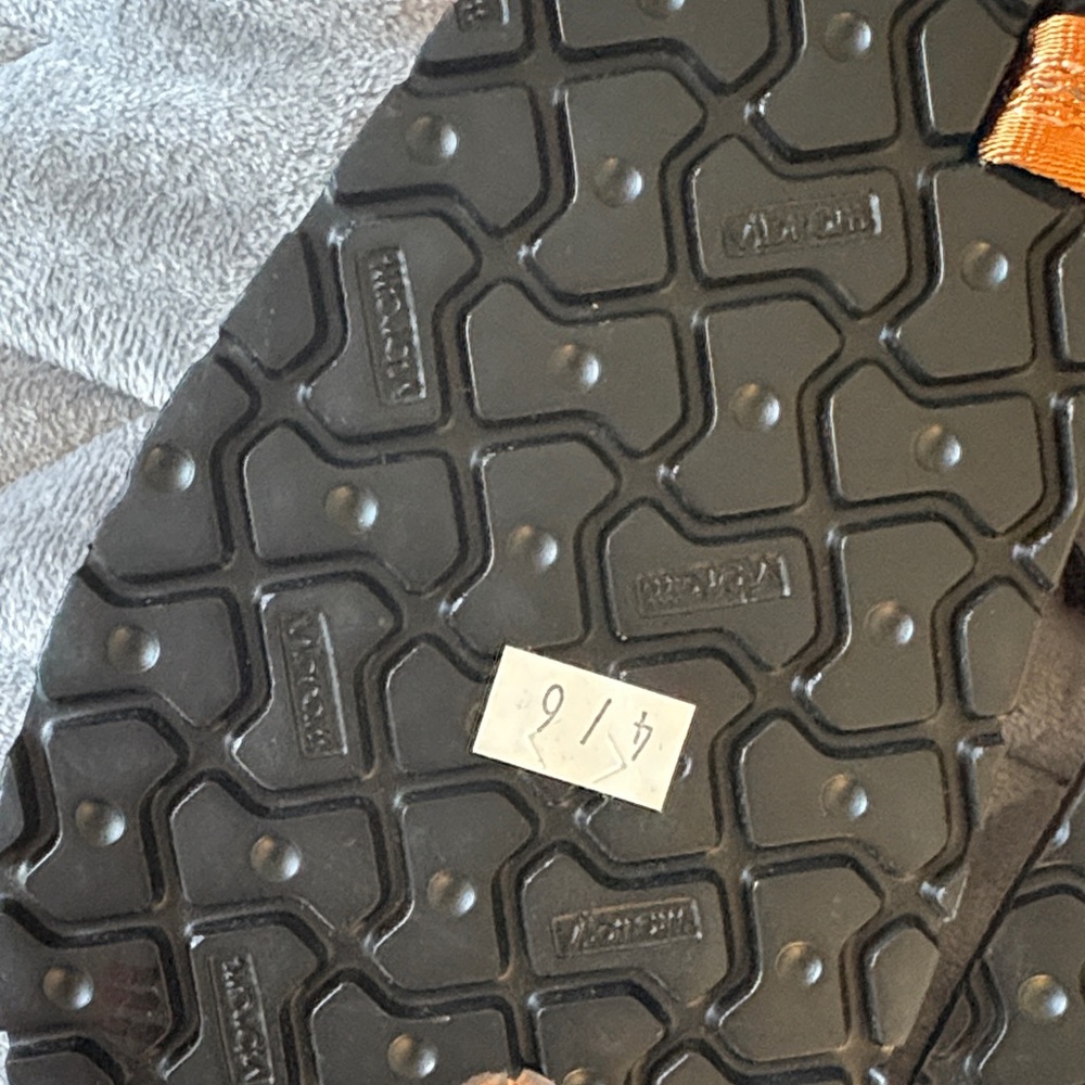 Orange and Brown Sandals size 4/6 from Vibram - Picture 4 of 4